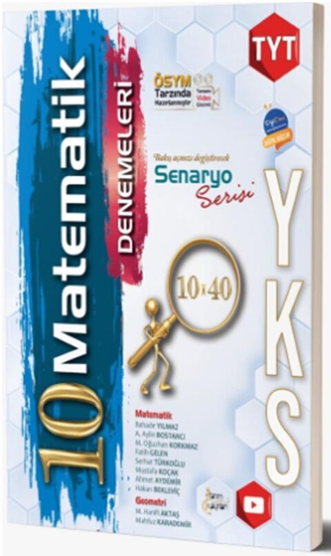 TYT Matematik 10 lu Deneme Tanım Yayınları
