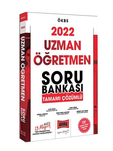 2022 ÖKBS Uzman Öğretmen Tamamı Çözümlü Soru Bankası Yargı Yayınları