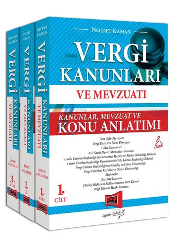 Vergi Kanunları ve Mevzuatı 8.Baskı Yargı Yayınları