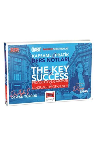 2023 ÖABT İngilizce Öğretmenliği The Key To Success Pedagogical Grammar and Language Proficiency Kapsamlı ve Pra Yargı Yayınları