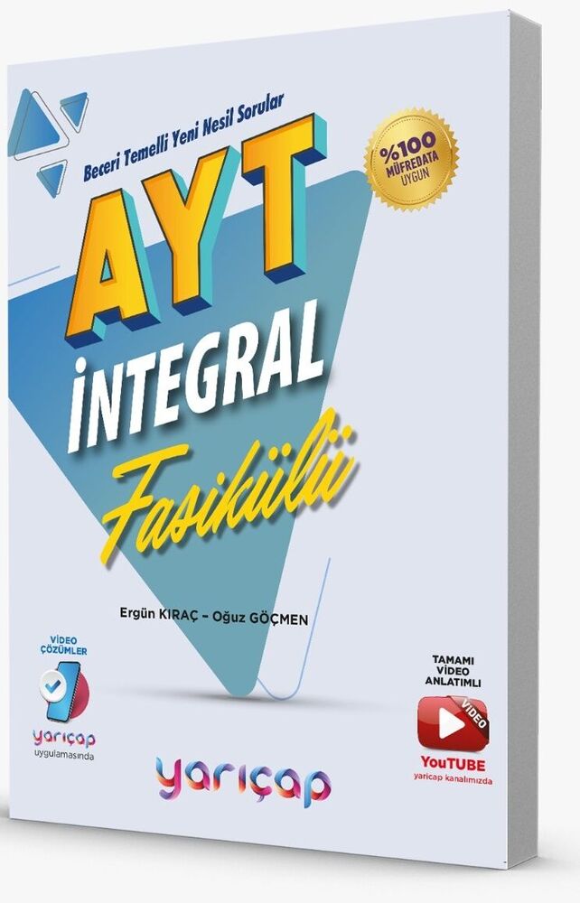 AYT İntegral Fasikülleri Yarı Çap Yayınları AYT İntegral Fasikülleri Yarı Çap Yayınları