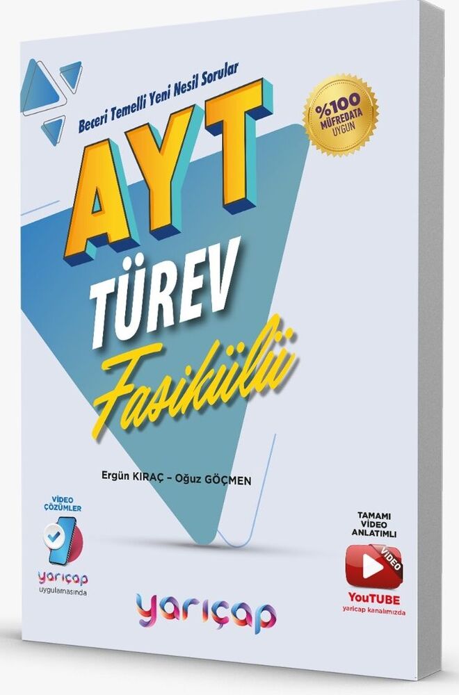 AYT Türev Fasikülleri Yarı Çap Yayınları AYT Türev Fasikülleri Yarı Çap Yayınları