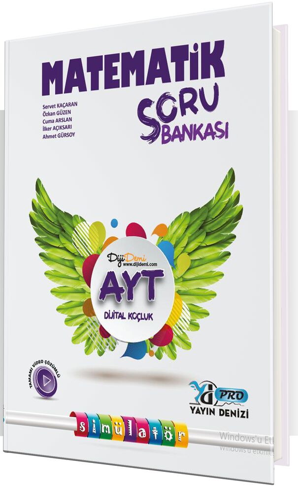 AYT Matematik Pro Soru Bankası Yayın Denizi Yayınları