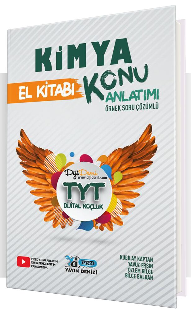 TYT Kimya Pro Konu Anlatımı El Kitabı Yayın Denizi Yayınları