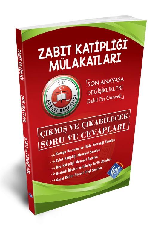 Zabıt Katipliği Mülakatları KR Akademi Yayınları